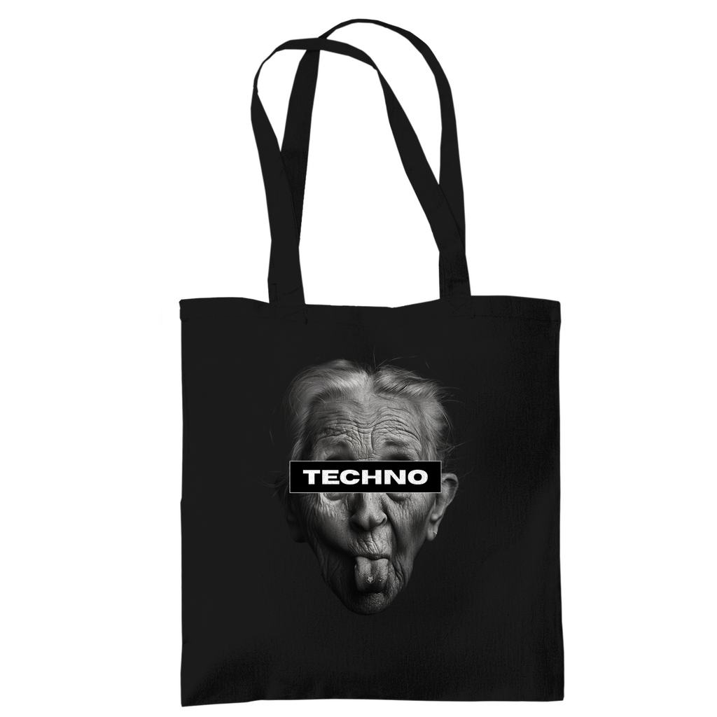 Stoffbeutel - Techno Oma