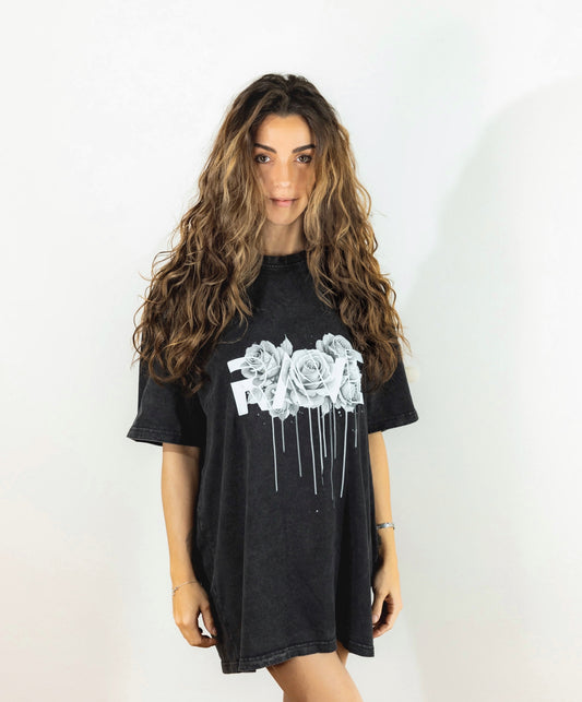 techno-oversize-t-shirt-rave-roses-frontprint