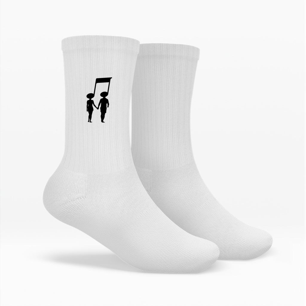 technoartig-tennissocken-grafik-note-personen-detail