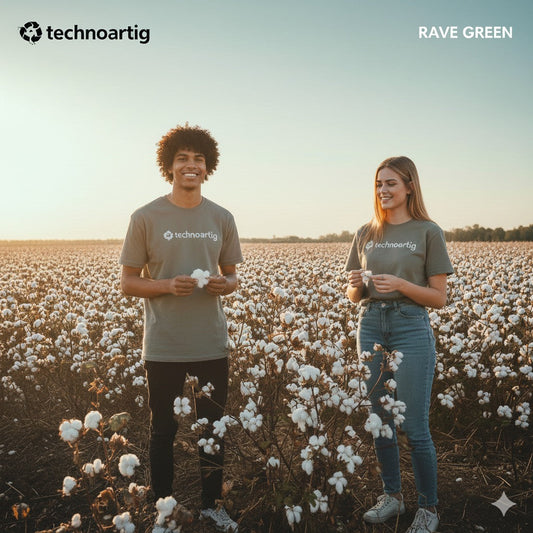 Nachhaltigkeit, die feiert: Warum unsere Techno-Fashion aus Bio Baumwolle und Recycling-Polyester ist
