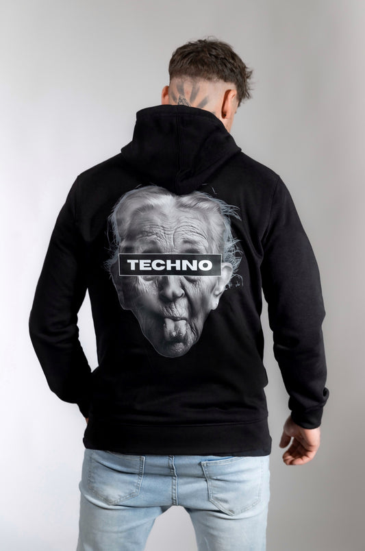 Technoartig - Techno Oma - Hoodie _ B1