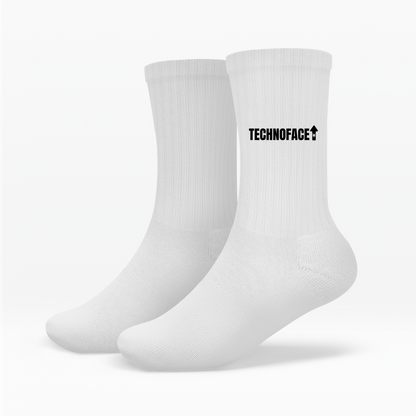 Tennissocken Techno Face - Socken mit Print