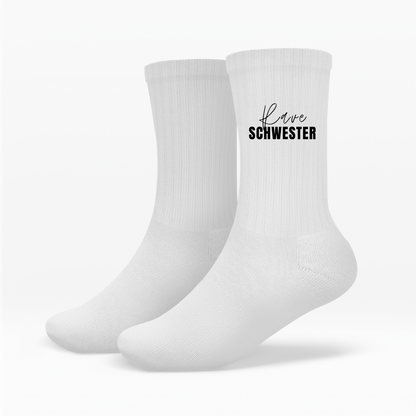 techno-tennissocken-weiss-rave-schwester-print